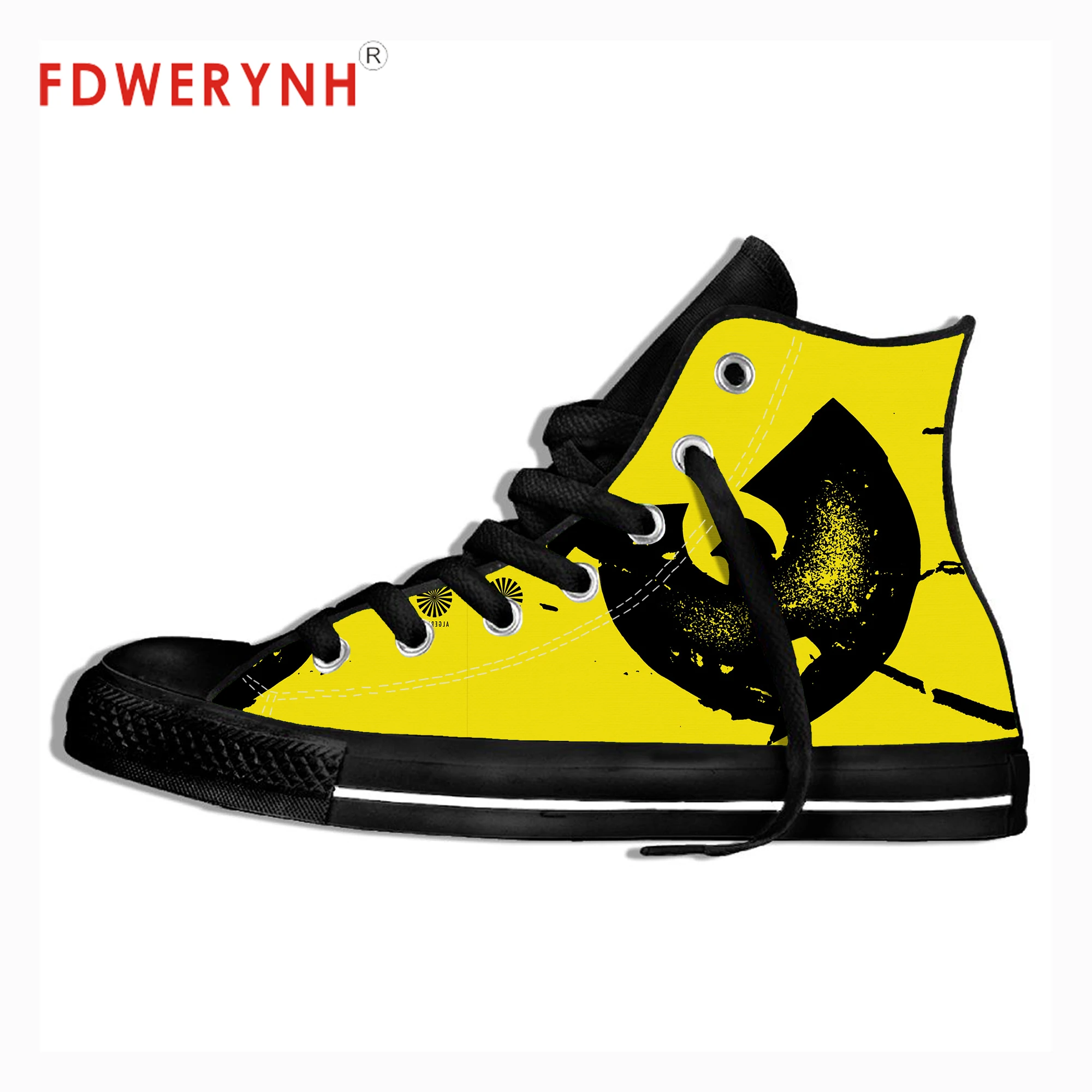 Wu Tang Clan/мужская повседневная обувь из вулканизированной ткани. DARE 3D Zapatos De Hombre; модная крутая уличная дышащая парусиновая обувь черного цвета