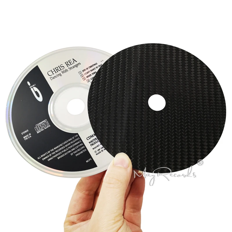 Углеродное волокно CD-лента дисковый коврик базовая тюнинговая площадка HiFi аудио