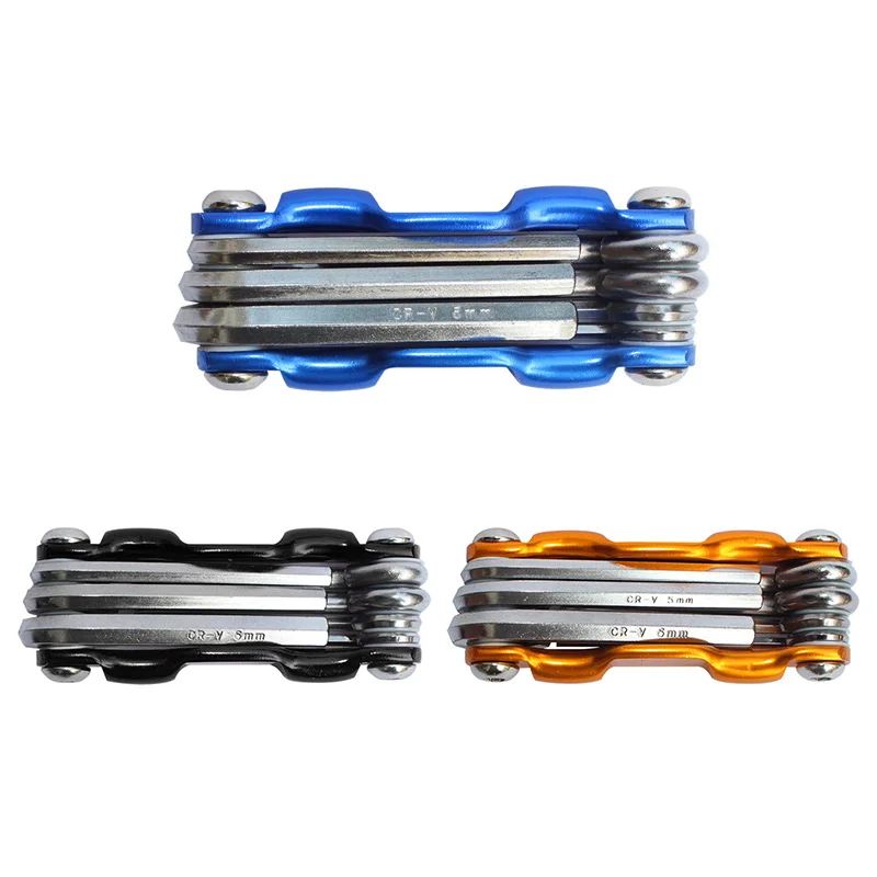 Набор инструментов для велосипеда 7 в 1 комплект ремонта спицевой шестигранный