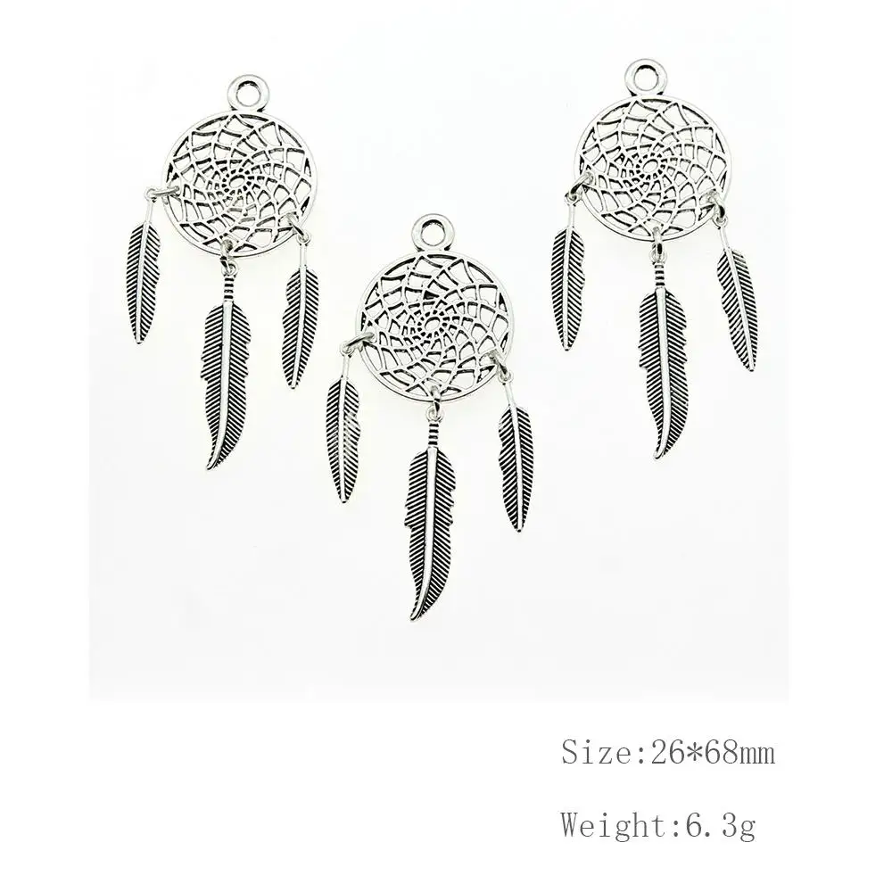 

Malzahar 5 Pieces Dreamcatcher Jewelry Findings Components Handmade Jewelry