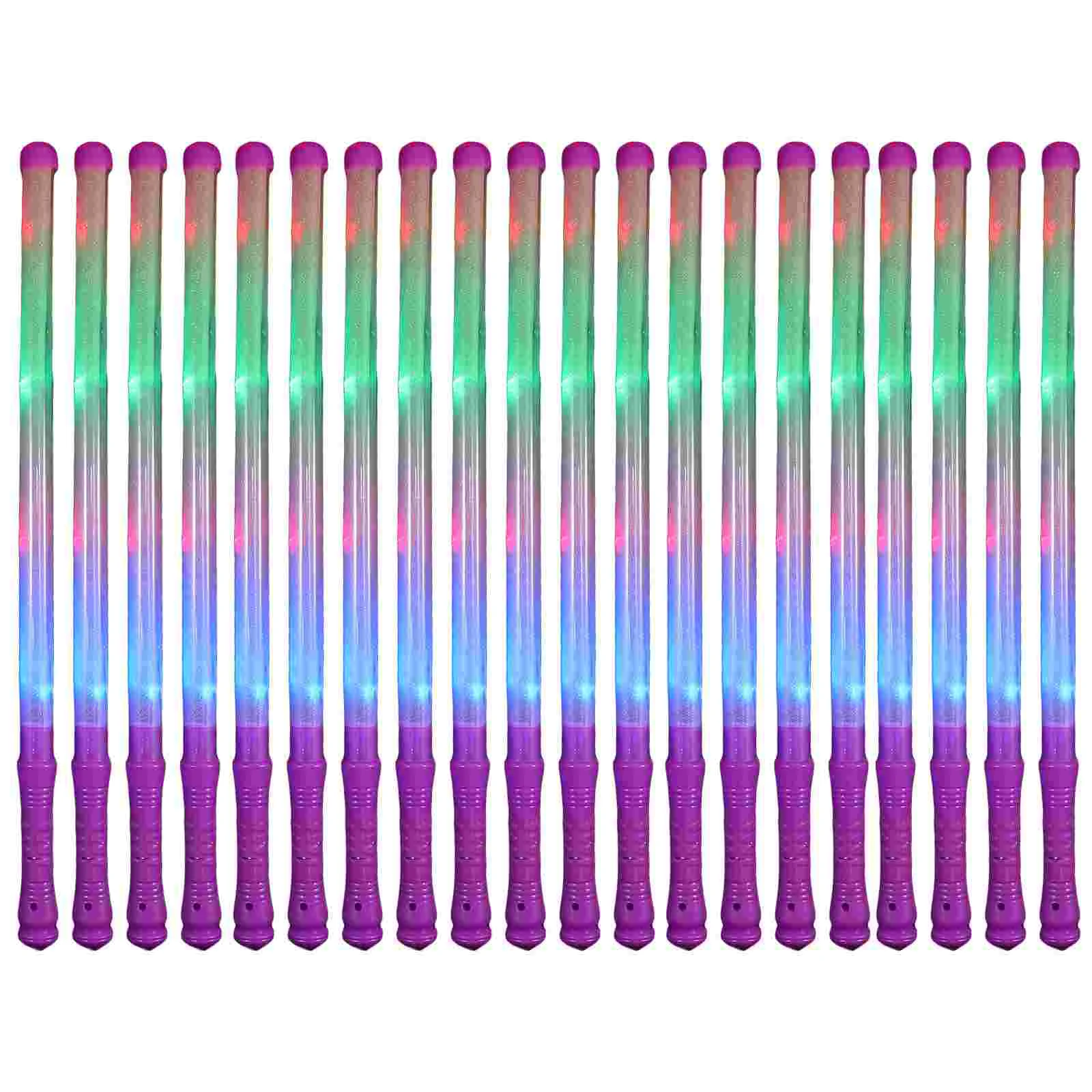

20pcs Performance Flashing Sticks Party Game Glowing Sticks Cheering Props