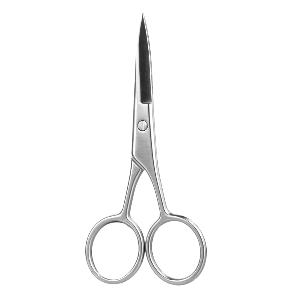 Ножница для усов триммер нержавеющая сталь бритва бровей носа волос ножницы мини