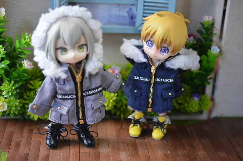 Новинка [1/12 пальто Куклы] OB11 пальто 1/12 кукла obitsu11 одежда(подходит Ob11, obitsu11, BJD12, cu-poche