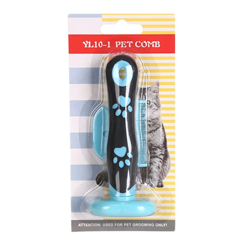 

Pet Dog Cat Professional Grooming Long Hair Combing To Prevent Knotting And Floating Hair Comb Pet Brush Comb Tool