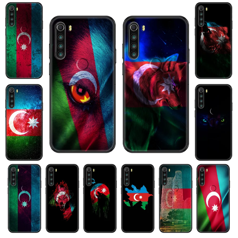 Азербайджан чехол для телефона с изображением флага Xiaomi Redmi Примечание S2 на