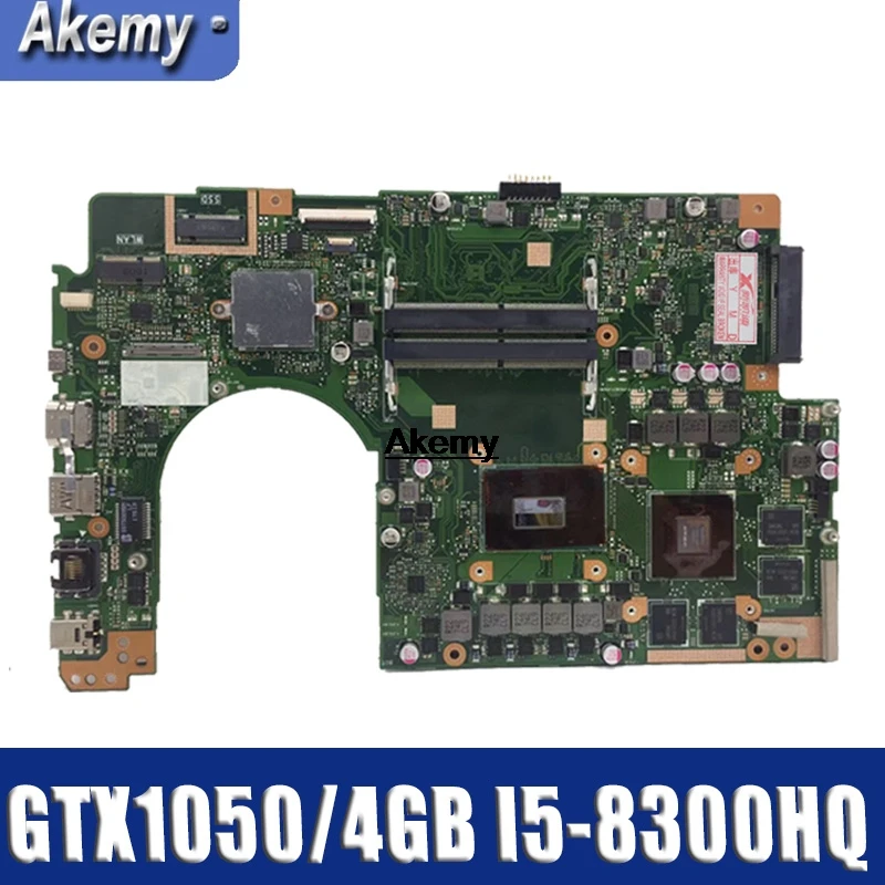 Для For Asus VivoBook Pro 15 N580G N580GD NX580G NX580GD материнская плата для ноутбука Mainboard с/GTX1050/4 GB I5