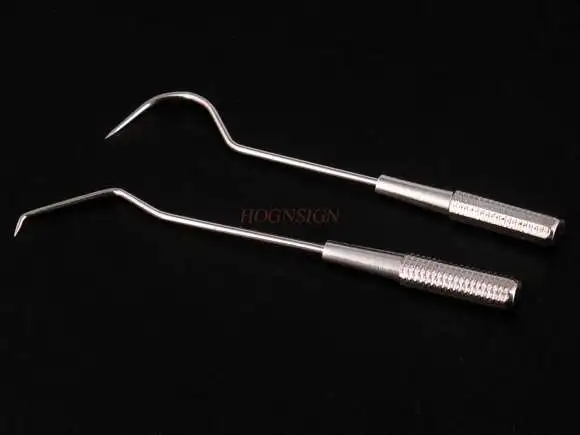 Portable Tick Artifact Stainless Steel Toothpick Super Fine Pick Tooth Hook Mini Oral Tool Sale
