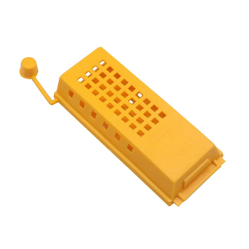 50 шт. ОСА с заячьими ушками пчелы Queen почтовый клетка Желтый ABS 79*14*28 мм