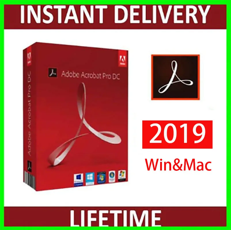 

Acrobat Pro DC 2019 genuine activation is free for life, which is suitable for Window and Mac