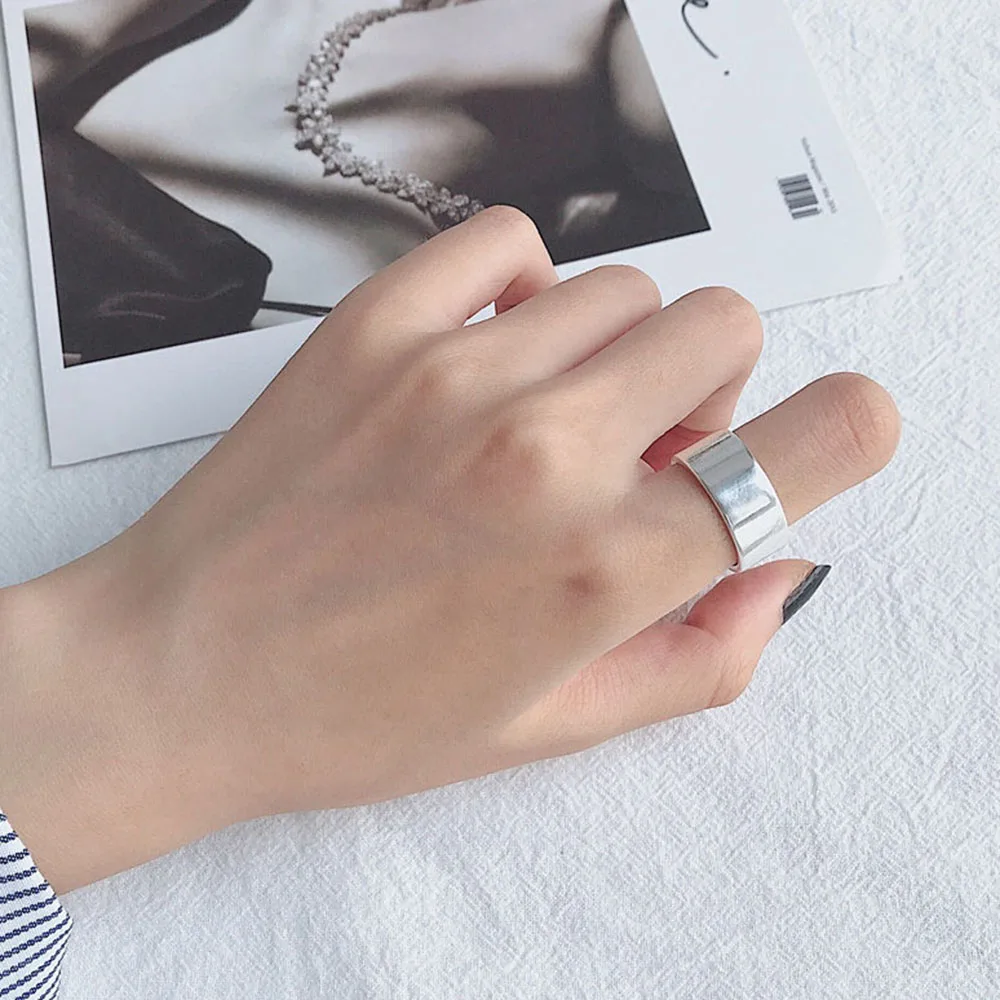 Новое поступление глянцевые женские кольца на большой палец широкие