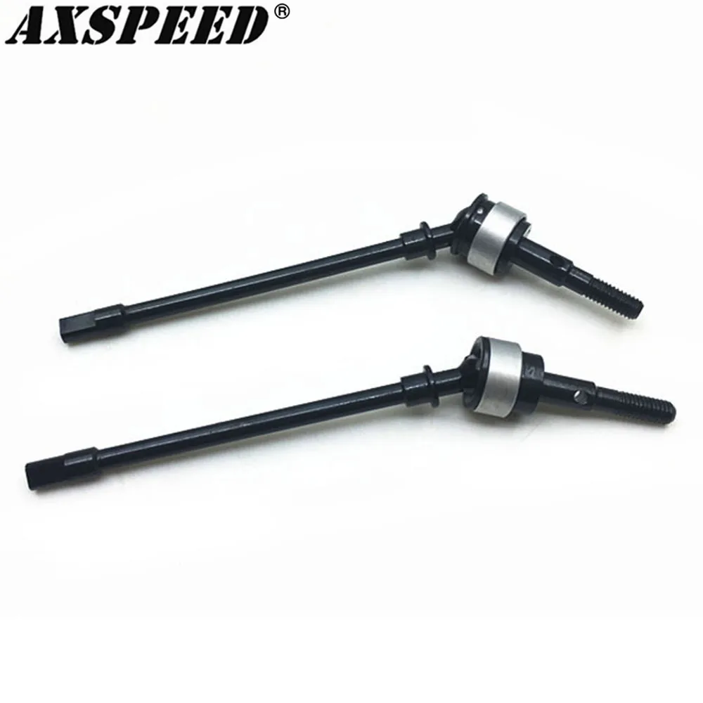 AXSPEED 1 пара CVD приводной вал Dogbone 105 мм нержавеющая сталь Передняя ось