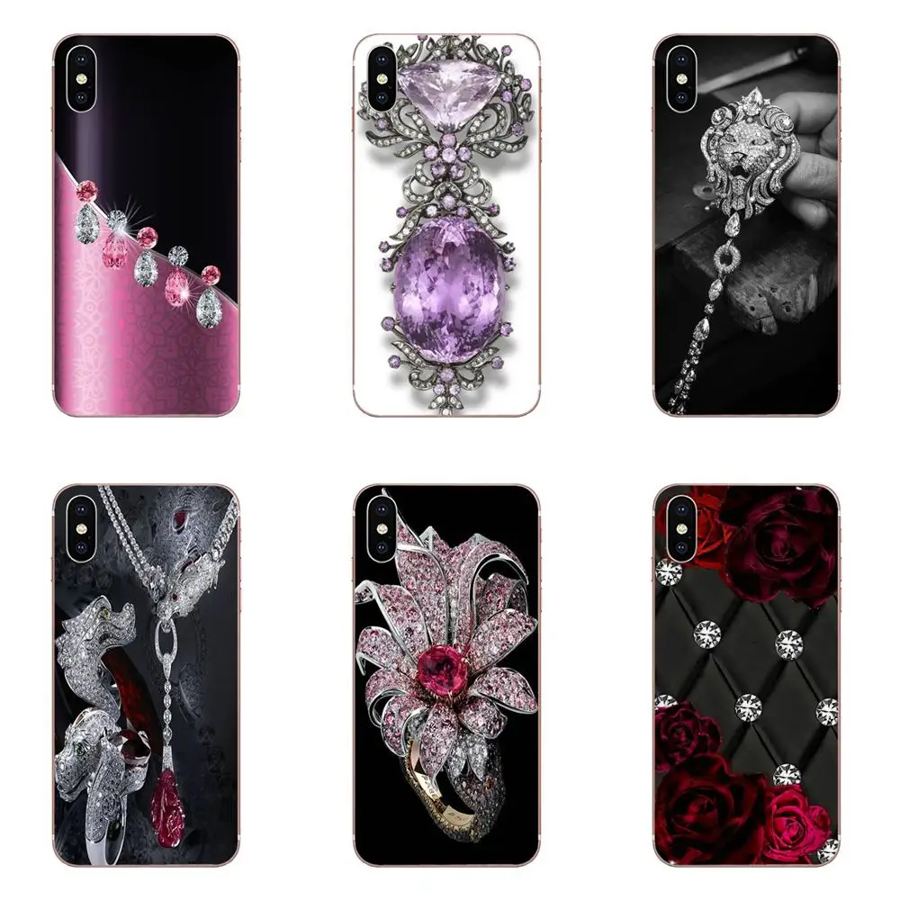 Кожа живопись Bling цветок с кристаллами стразами для Xiaomi Redmi Note 2 3 3S 4 4A 4X5 5A 6 6A Pro Plus