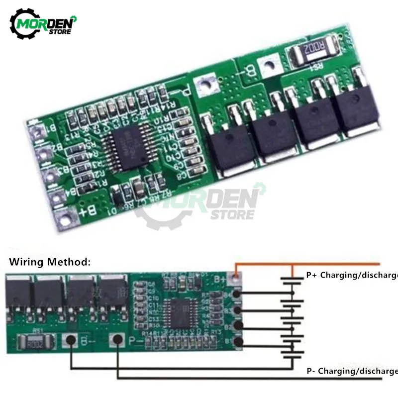 5S 10A 18 5 V 21V 18650 Защитная печатная плата зарядного устройства литий ионного