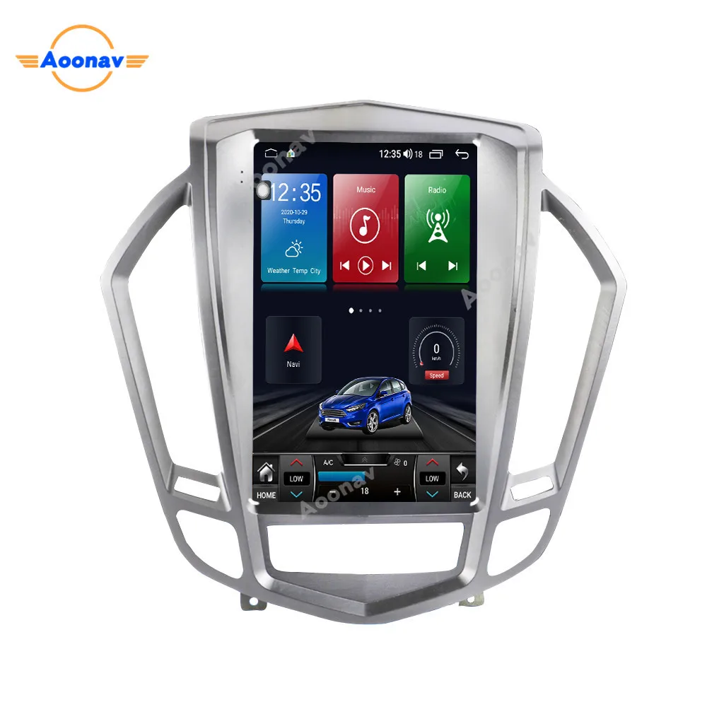 

Автомагнитола 2DIN, 128 ГБ ОЗУ, Android 10,0, GPS-навигатор, для Cadillac SRX 2009-2012