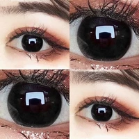 Black Contact Lenses Color Big Diameter For Eye Beautiful Pupil WIth Colored Contacts Makeup