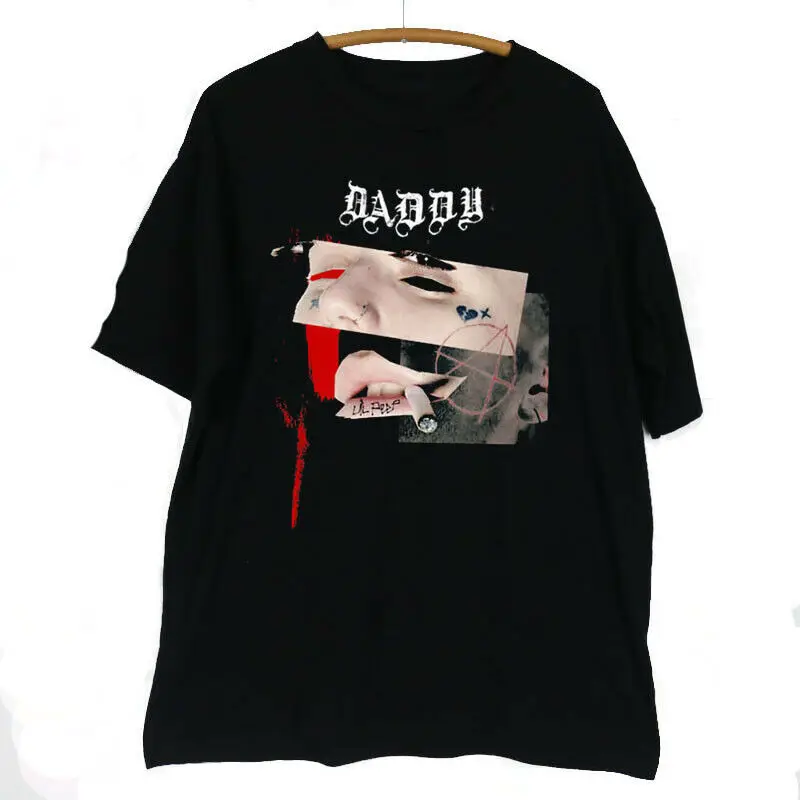 Редкий! Футболка VTG Lil peep sus для мальчиков лимитированный выпуск # летние модные