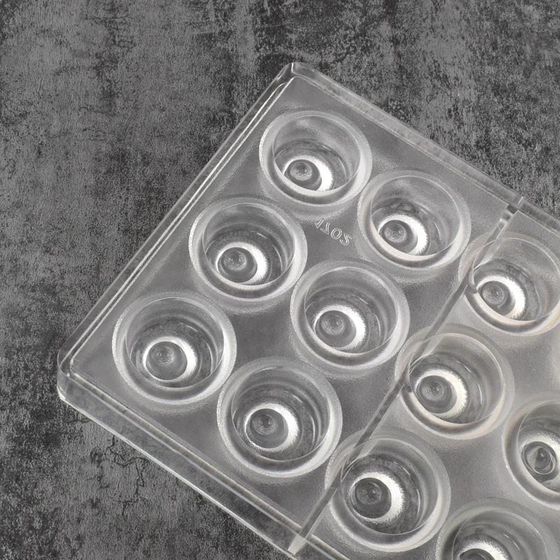 Meiаналог 21-полостная фотография поднос форма для шоколада Chunk круглый стол