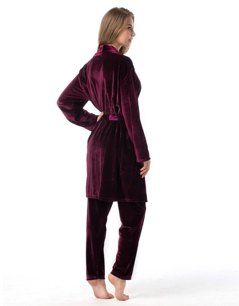 LISN коллекция 2019 года мужской и женский костюм для пары бархатные пижамы с