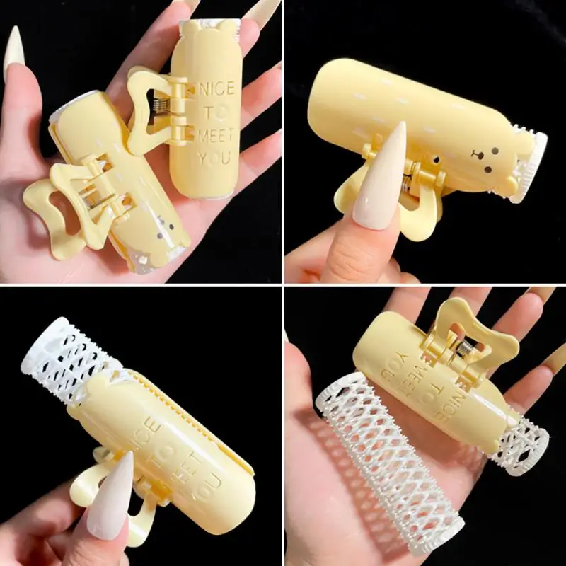 

2pcs/lot Bangs Curling Iron Girl Hairdressing Home Use DIY Hair Rollers Styling Roller Roll Curler Beauty Styling Tool Dropship