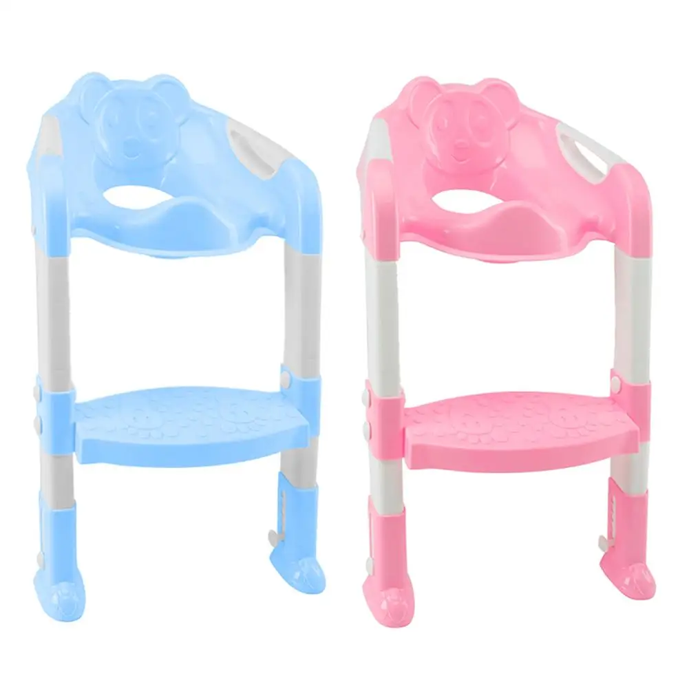 

Baby Potty Training Seat Children's Potty With Adjustable Ladder Infant Baby Toilet Seat Toilet Training Folding Seat