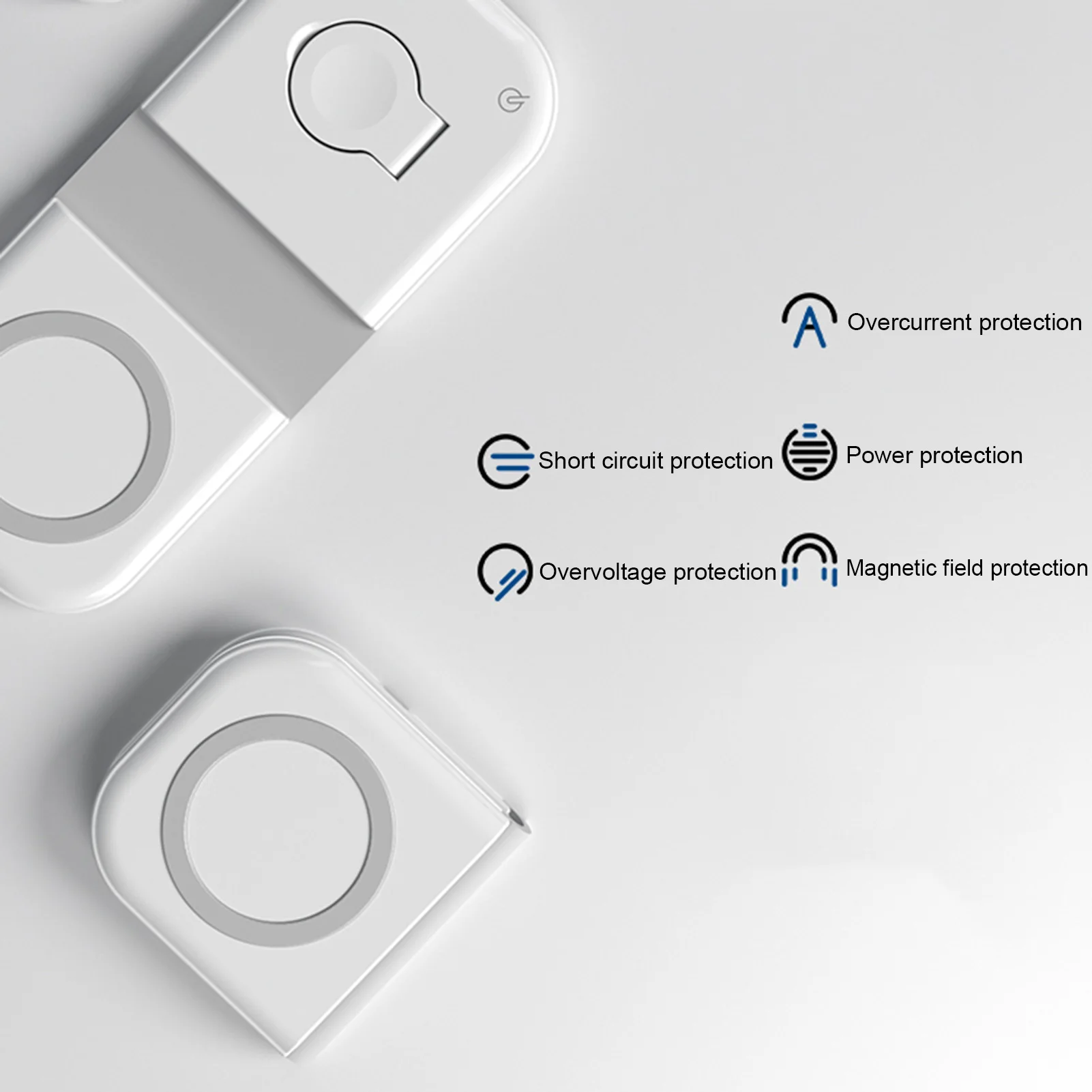 

NEW Foldable 15w Magnetic Wireless Charger Fast Charging For IPhone 12 Pro Max For Magsafing Magnet Adsorbable Phone Charger