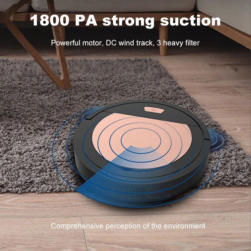 Multifunctional Intelligent Sweeping Robot Vacuum Dehumidifier Cleaner Automatic Floor Cleaning Smart | Бытовая техника