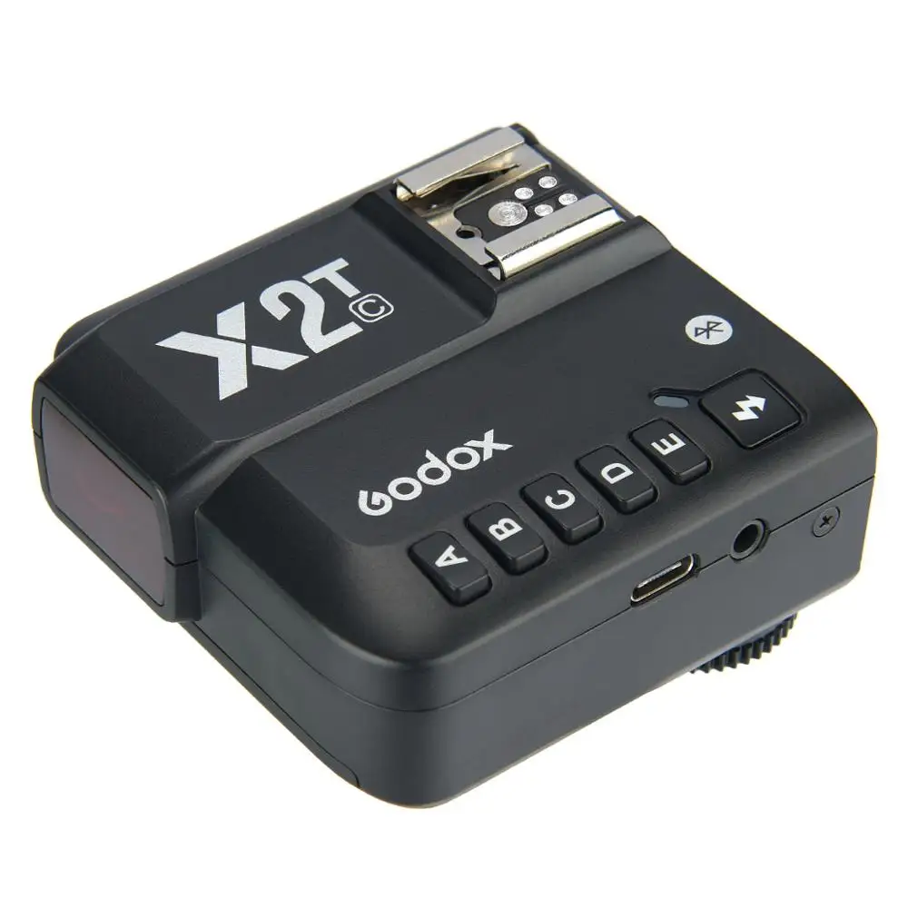 Godox X2 X2T-C X2T-N X2T-S фотокамер Speedlite HSS 2,4G беспроводной скоростной Беспроводная вспышка триггера с X1R-C/N/S ресивер для Canon Nikon sony