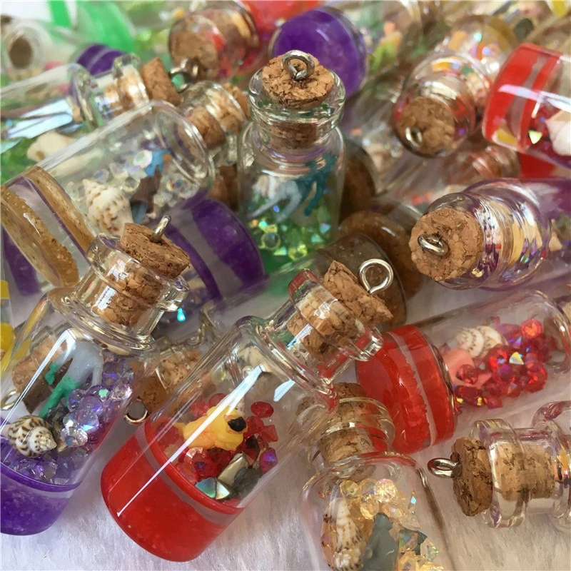 Брелоки с подвеской в виде пейзажа кристаллами искусственное оформление