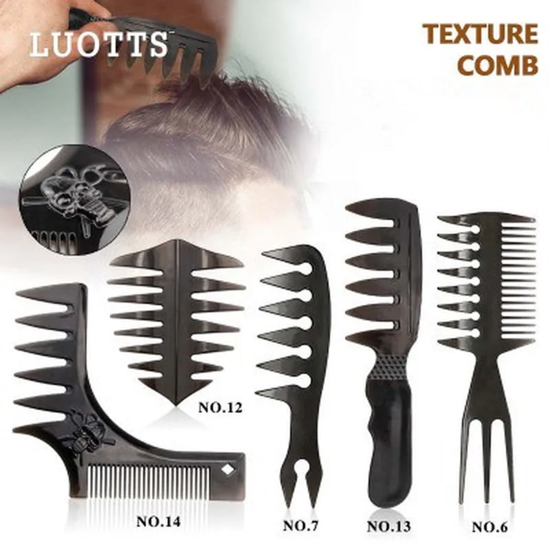 1 шт. Расческа с ручкой большими зубьями расческа для распутывания вьющихся волос