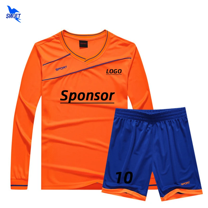 Футболка с длинным рукавом для мальчиков униформа тренировок|Наборы футбола| |