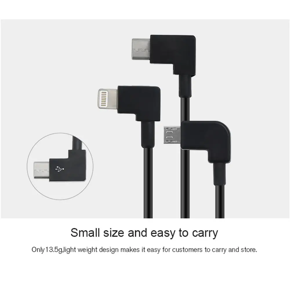 Кабель для передачи данных Mavic MINI 2 Micro USB Type c IOS Android OTG DJI Air 2S Tablet Smartphone Drone