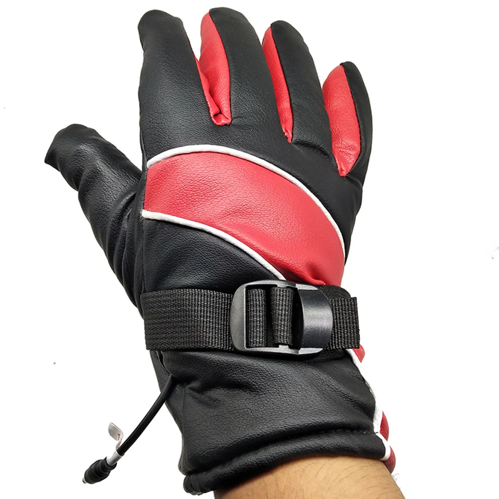 

Motorcycle Riding Electric Heating Charging Cable Heated Warm Touch Screen Thermal Finger Protection Cover