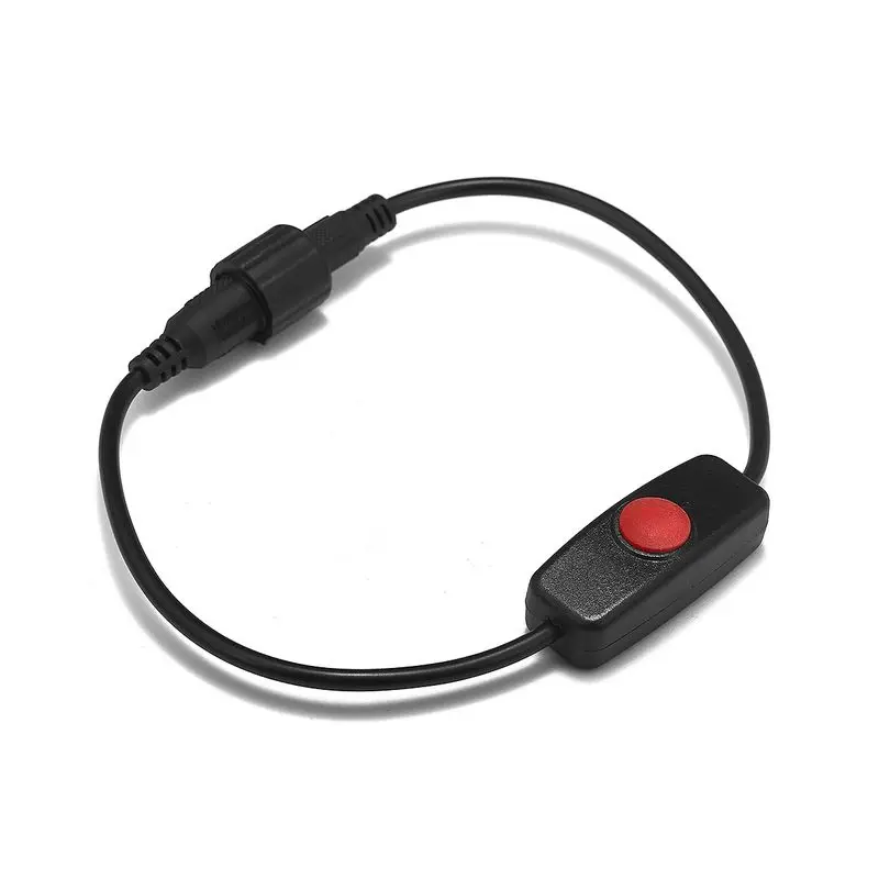 

5.5mm*2.1mm Waterproof DC Switch Cable 12V Jack Connector DC Power Extension Cord For LED Strip Light Solar Panel Battery Pack
