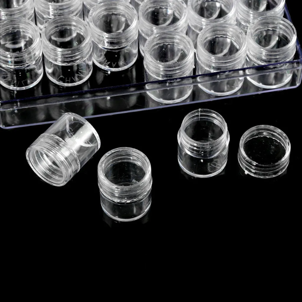 1 шт. 30 сетки пластиковый ящик для хранения ювелирных изделий из бисера