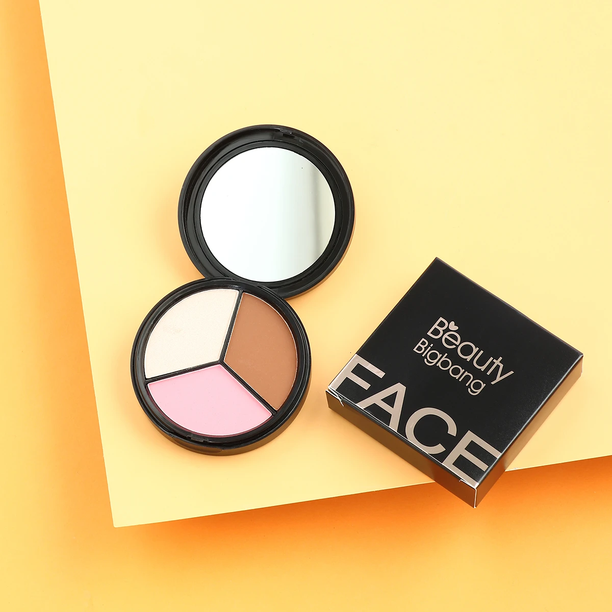 Хайлайтеры BeautyBigBang 3 цветов хайлайтеры пудра для лица бронзер косметика румяна