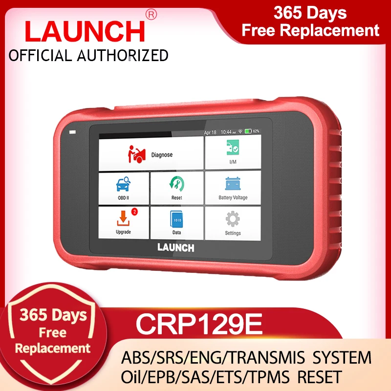 LAUNCH X431 CRP129E OBD2 EOBD Автомобильный сканер ENG ABS SRS AT диагностический инструмент EPB Oil SAS