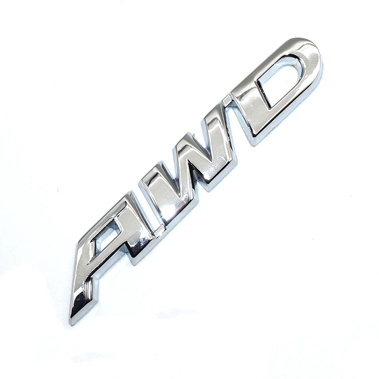 3D Стайлинг автомобиля хромированная металлическая наклейка AWD для Chevrolet Lova Sail Aveo