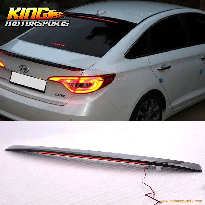 Светодиодный спойлер на крышу подходит для hyundai Sonata OE 15 16 ABS(# S3B)|abs|abs spoilerabs fit |