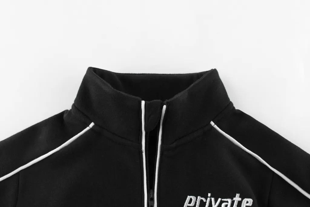 Весенне осенний Модный комплект одежды для малышей с буквенным принтом на