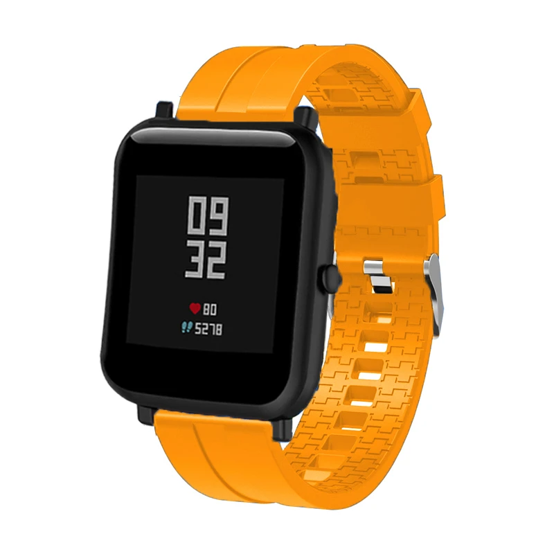 

Suitable for Huami Amazfit Bip 20mm silicone replacement strap, for Amazfit GTR 42mm/Amazfit GTS watch strap