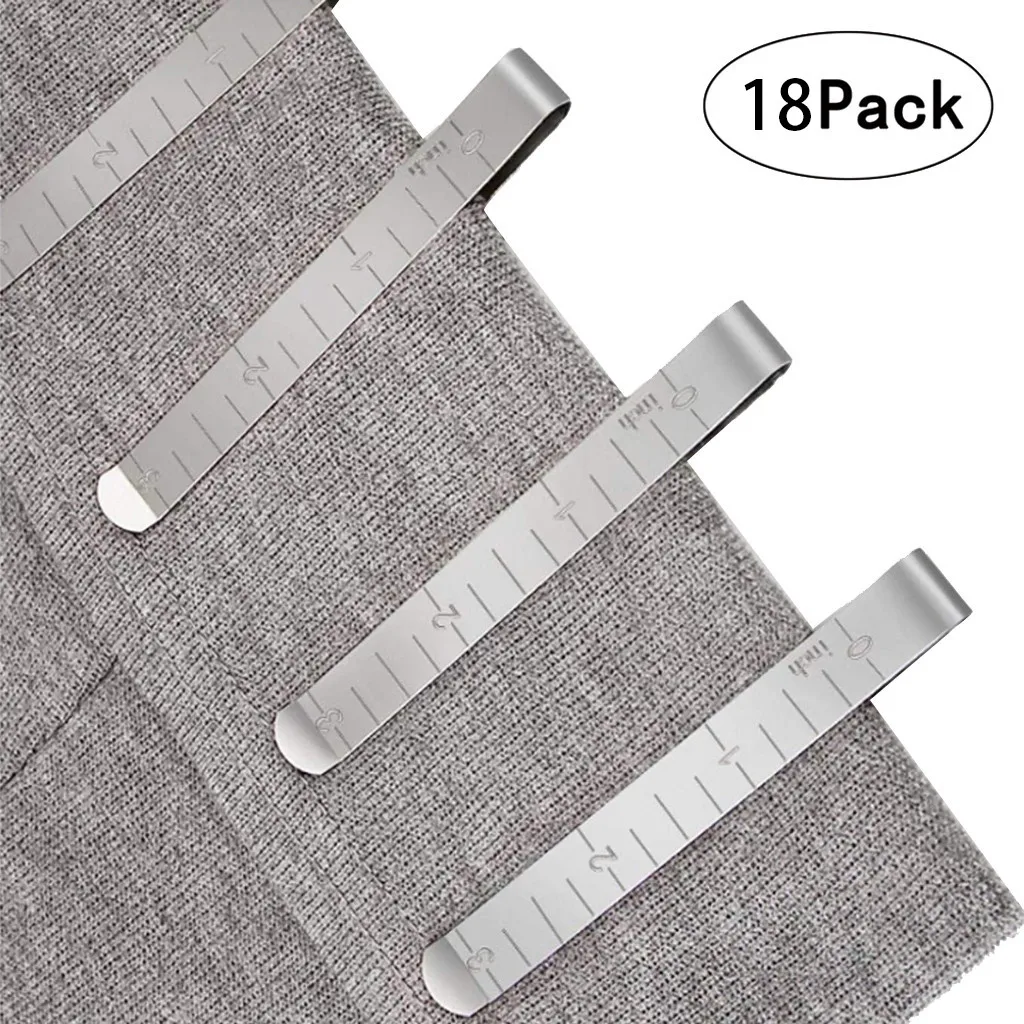 Швейные зажимы из нержавеющей стали подшивающие измерительная линейка