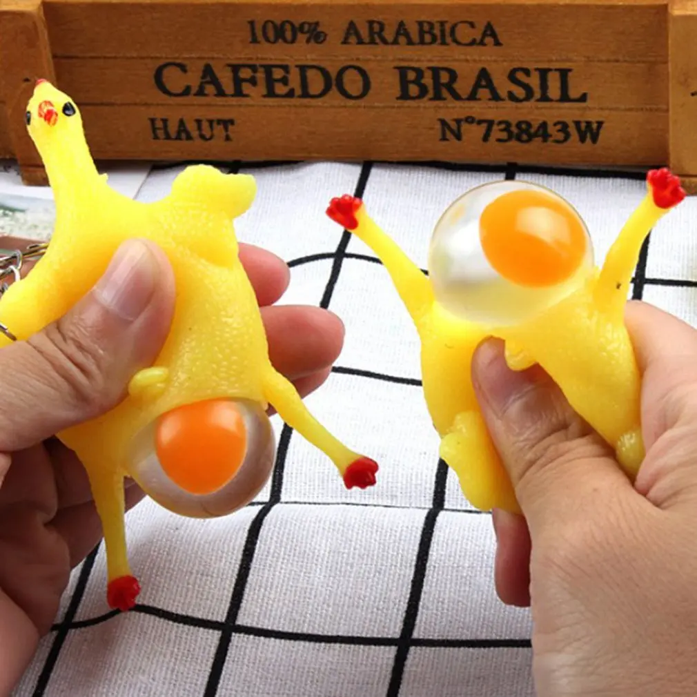 1 шт. шар для снятия стресса новинка Squeeze цыпленок запястье руки упражнения