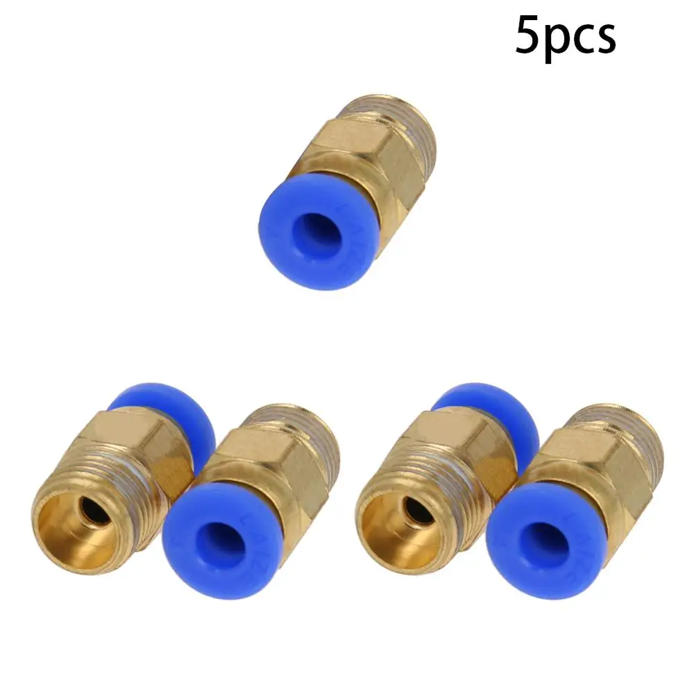 

New 2-10pcs Quick Connector Pneumatic Fitting 4-9.75mm 4-12.75mm Plastic Tube Male Hose Straight Air Fittings PC4-01 PC4-02
