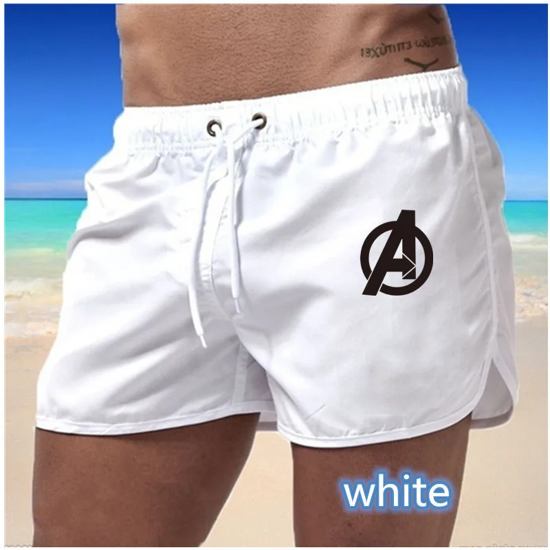 

2021 new men's fitness bodybuilding shorts men's summer fitness men's breathable net quick-drying sportswear jogging beach short