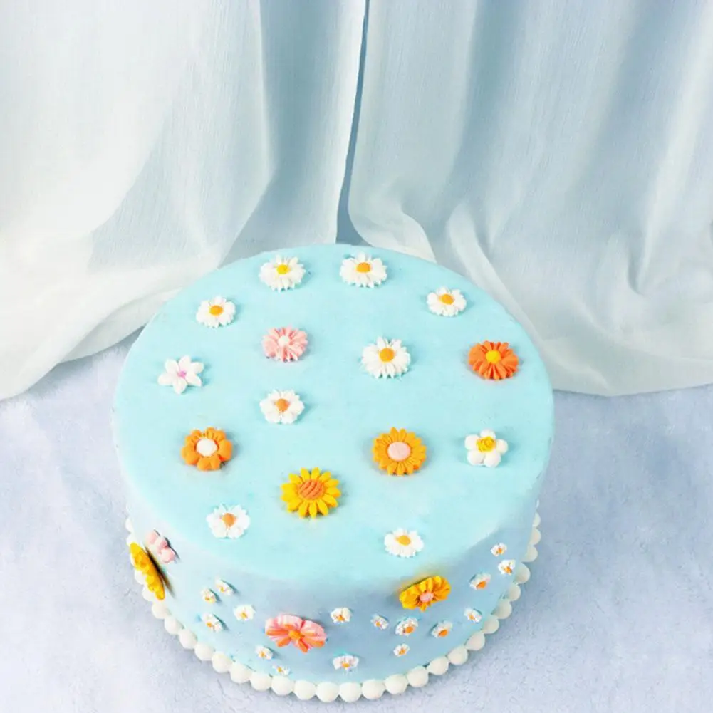 

2021 New Cake Silicone Mold Cake Decoration DIY Baking Chocolate Mold Chrysanthemum Mold Rose Tools Flowers Baking Soap Dai U9C2