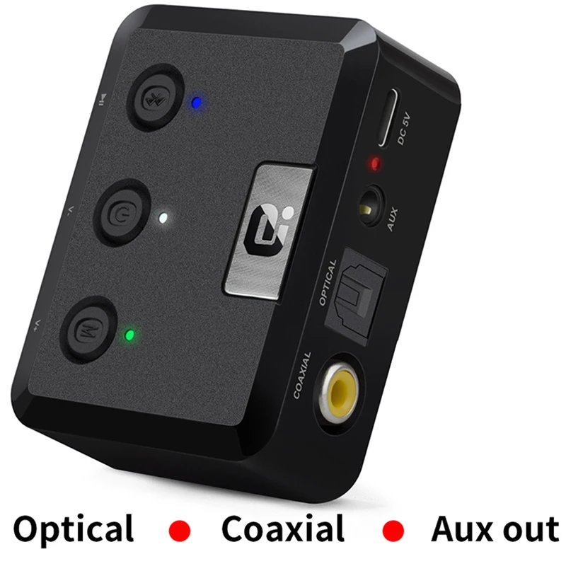 MR235 беспроводной Bluetooth 5 0 o приемник APTX оптический коаксиальный и 3 мм Aux музыка