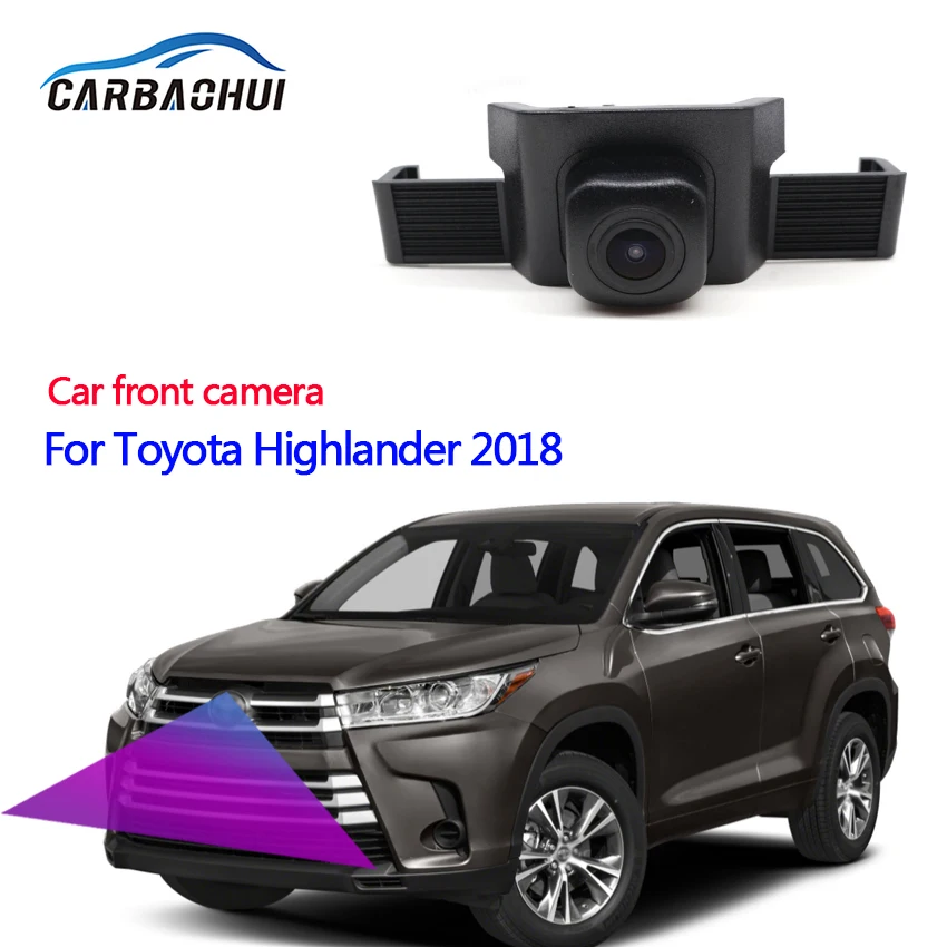 For Toyota Highlander 2018 CCD full hd car dedicated for car front camera waterproof night vision function