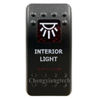 Красная крышка переключателя с принтом светильник щение-для Carling Arb автомобильный лодочный Кулисный Переключатель 12 В 24 В, только крышка! Переключатель не основан!