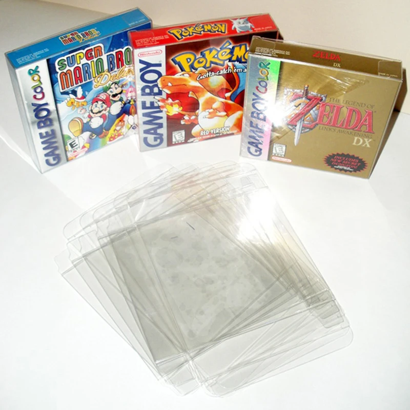 

1 шт., прозрачный пластиковый защитный чехол для GB GBA GBC Box