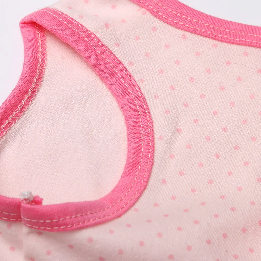 Transer футболка для собак ПЭТ жилет летняя дышащая удобная с оборками принт